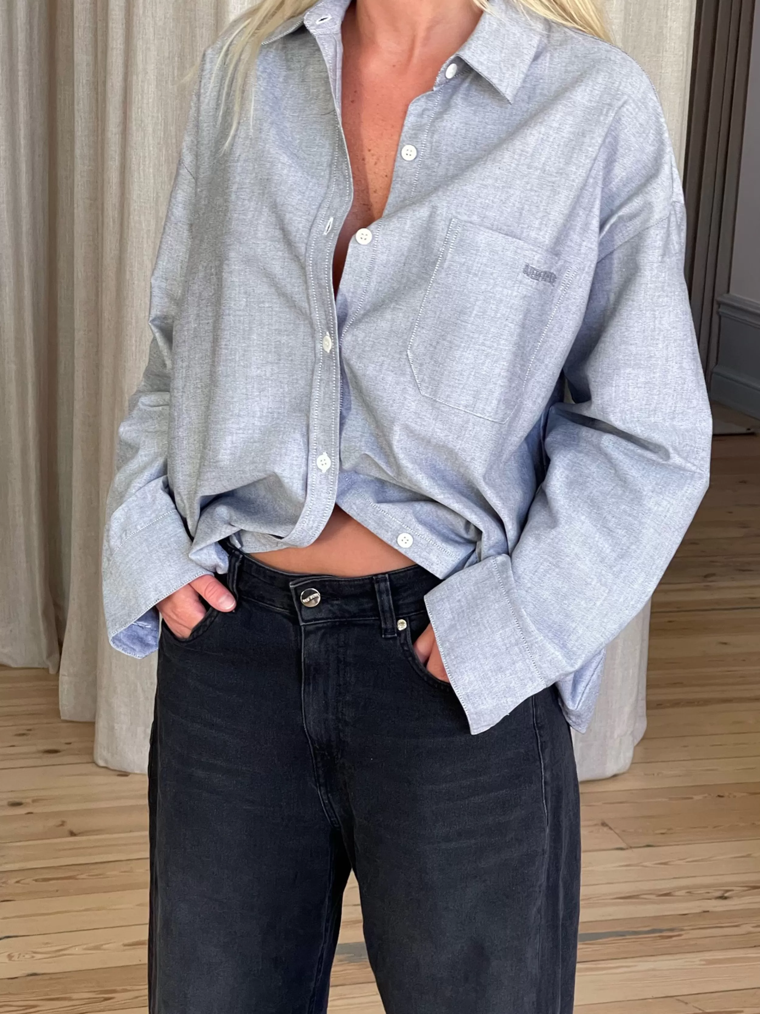 Djerf Avenue Breezy Shirt<Women Shirts