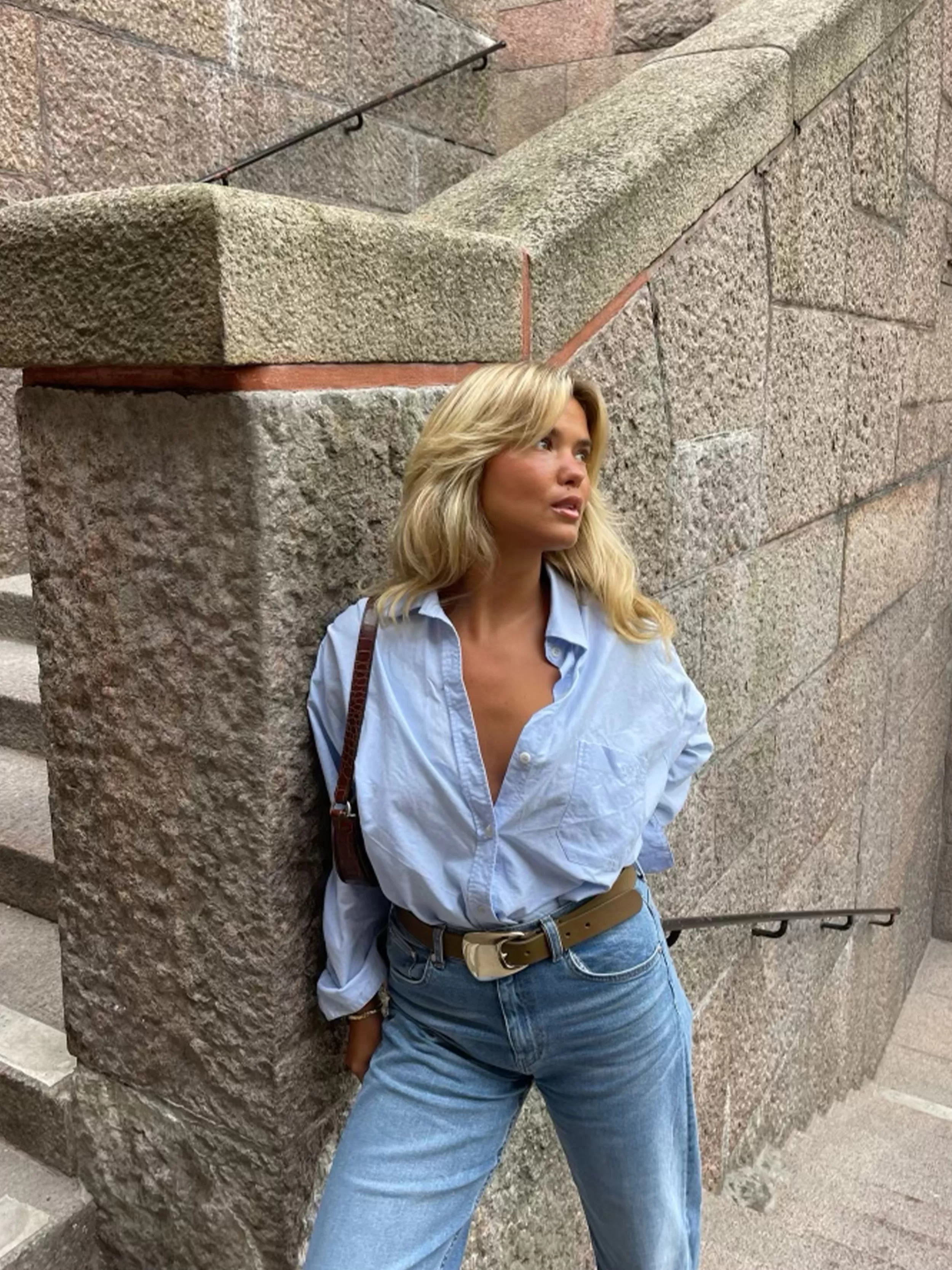Djerf Avenue Breezy Shirt<Women Shirts