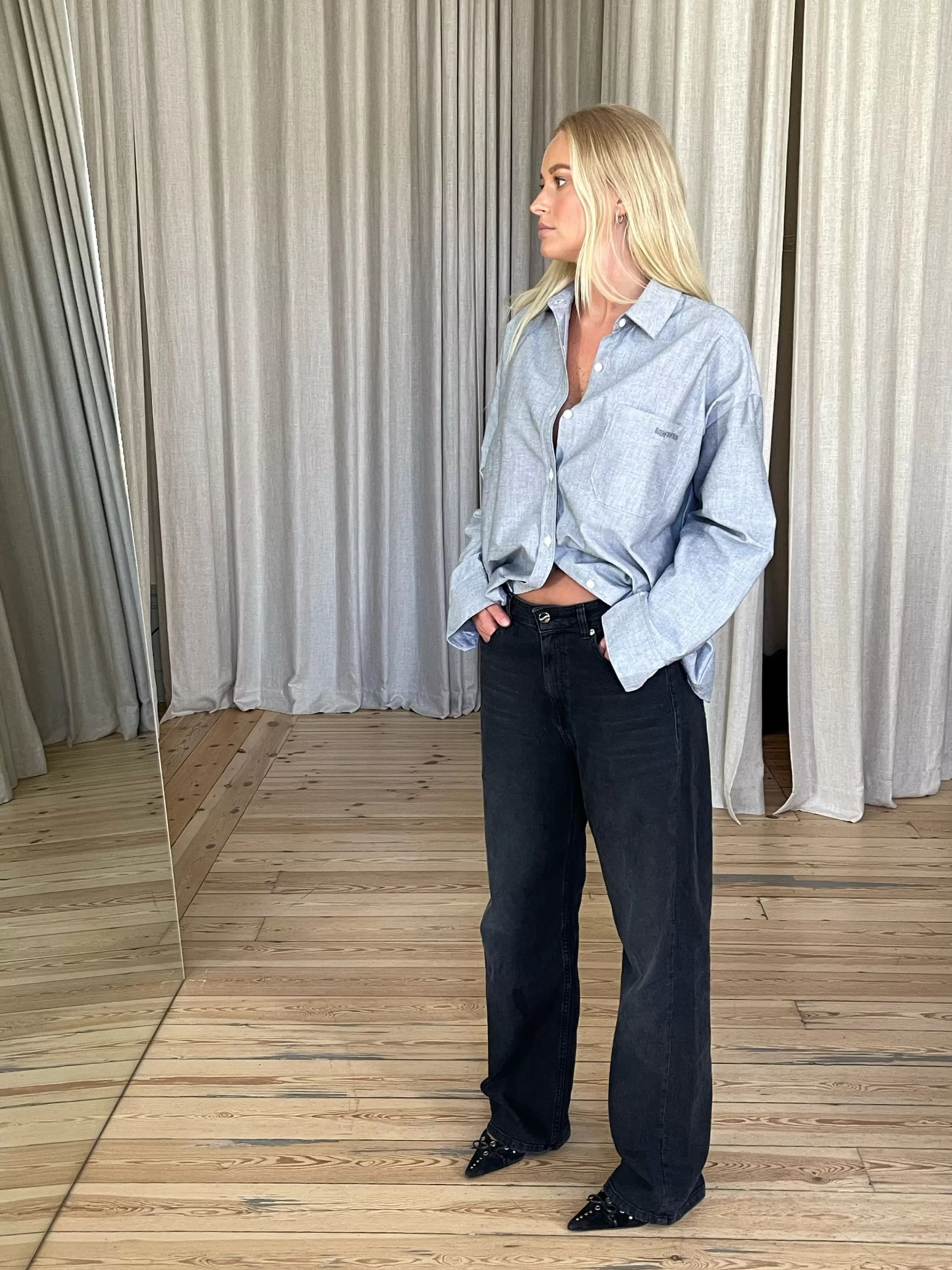 Djerf Avenue Breezy Shirt<Women Shirts