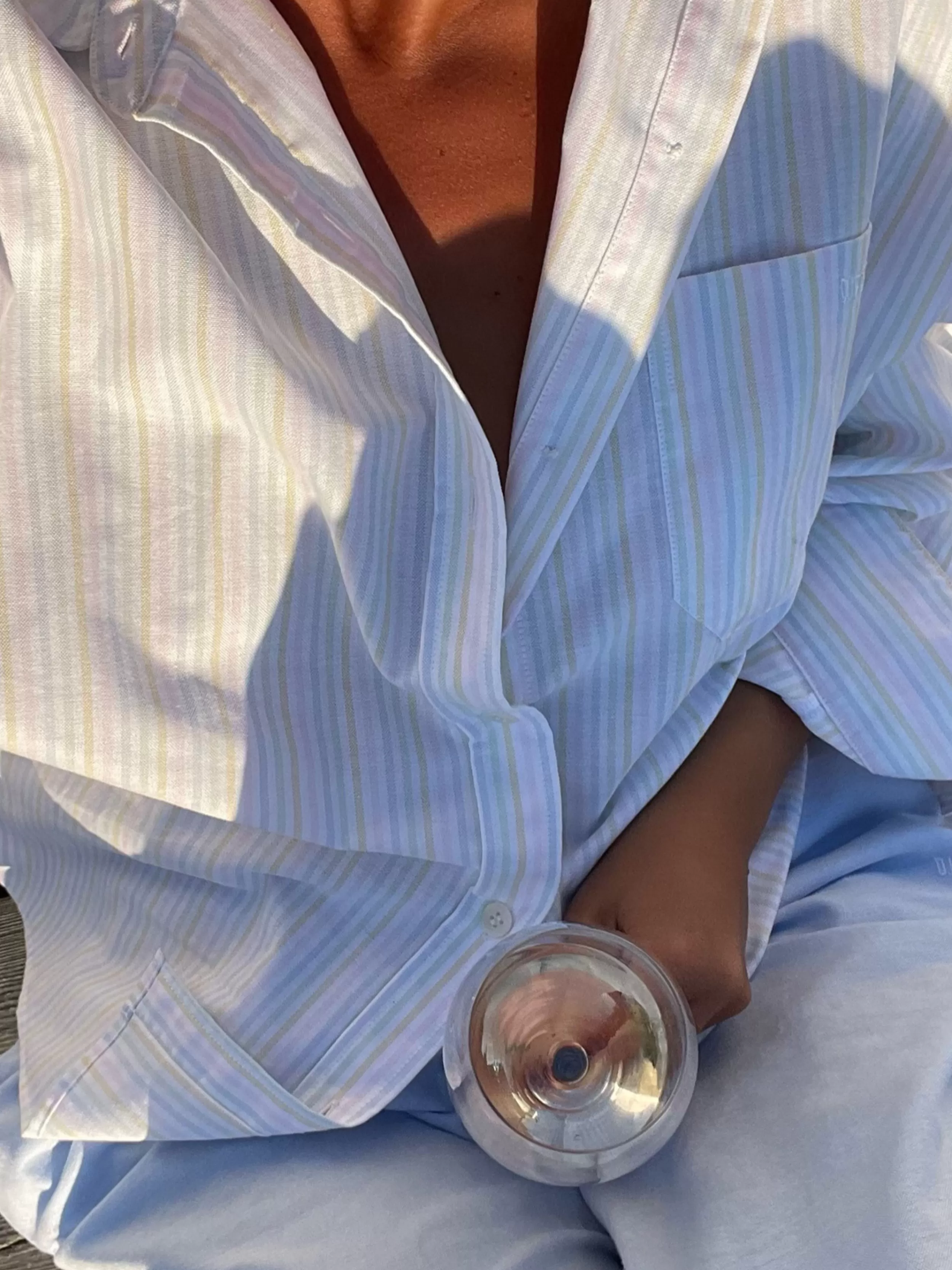 Djerf Avenue Breezy Shirt<Women Shirts